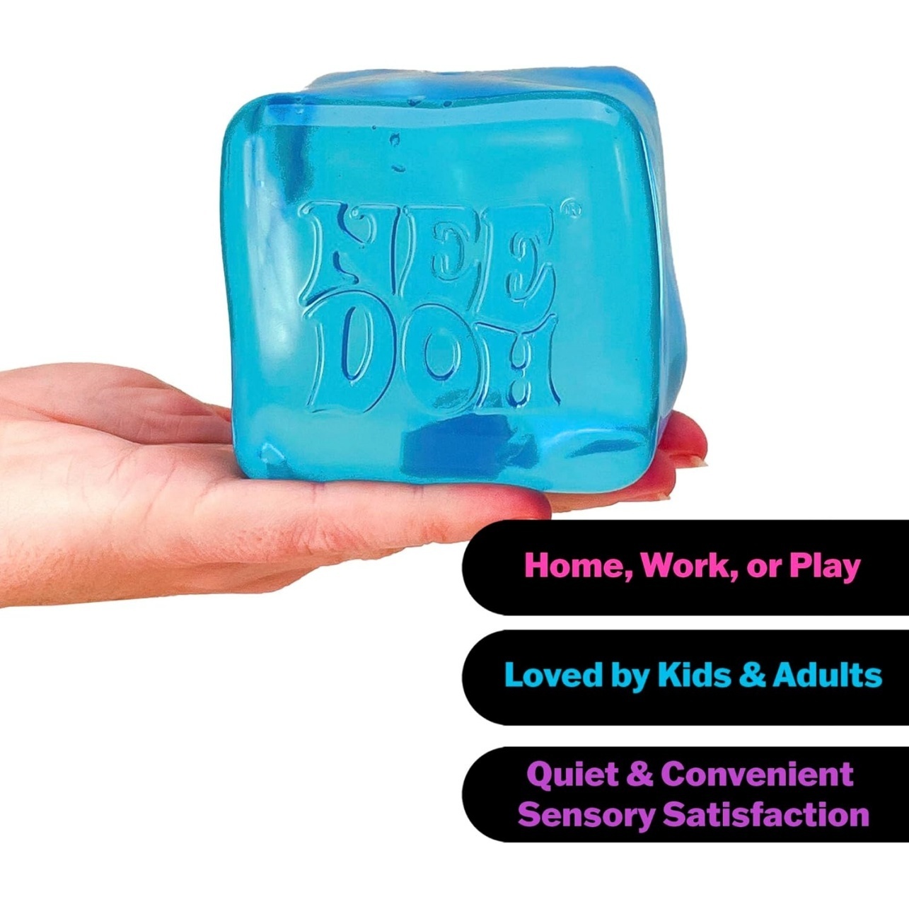 NeeDoh Nice Berg – Giant Squishy Cube - Image 5